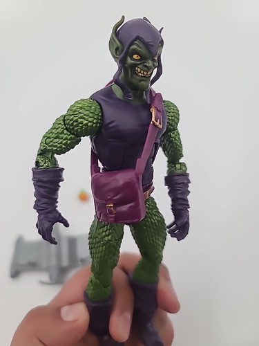 HASBRO MARVEL LEGENDS GREEN GOBLIN - SANDMAN BAF - LOSE komplett - Bild 10 von 17