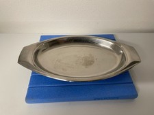 AMC - Servierschale - oval - Edelstahl Schüssel - 43cm x 23cm -  Original - TOP