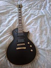 ESP LTD EC-401 Vintage Black matt Electric Guitar 6 String With EMGs