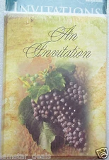 Paper Images AN INVITATION 8 Pack of Invites Perfect for Any Grown Up Events 