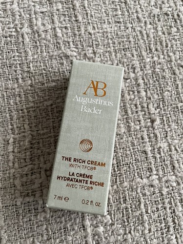 NIB Augustinus Bader THE RICH CREAM Moisturizer 7ml 0.2 fl oz Travel Size fresh