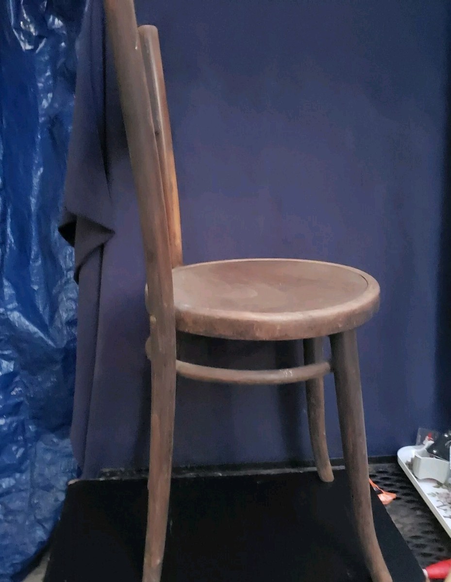 Antique Mundo J. & J. Kohn Bentwood Thonet Bistro Cafe Chair Czech