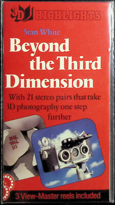 Beyond The Third Dimension 3d View-Master 3 Reel Set & 36 Page Book NEW