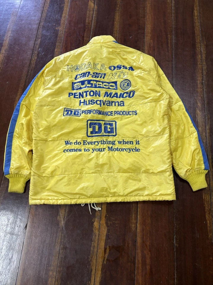 Vintage 70s DG Racing Apparel Jacket - Image 2 of 4