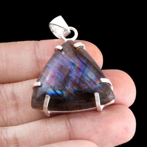 Handmade Labradorite Fire Pendant Ethnic Fashion Jewelry Collection XG-700 - Picture 29 of 37