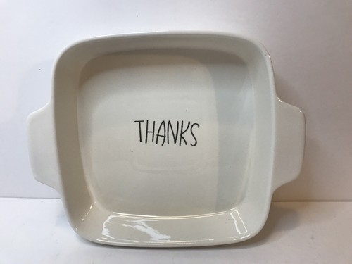 Blue Harbor Baking Casserole Dish Font Reads Thanks White 8x8x2 Square ...