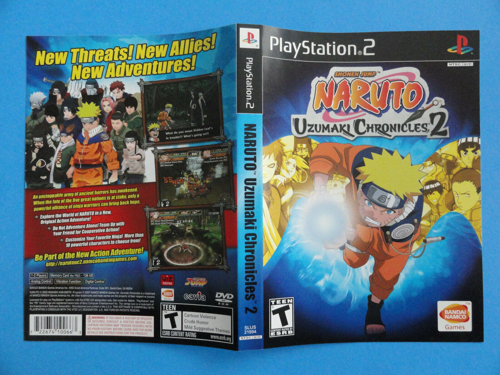 Naruto Uzumaki Chronicles 2 - PlayStation 2