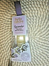 BY NATURE LAVENDER RELAXING BATH OIL DROPS 2/3 OZ 112