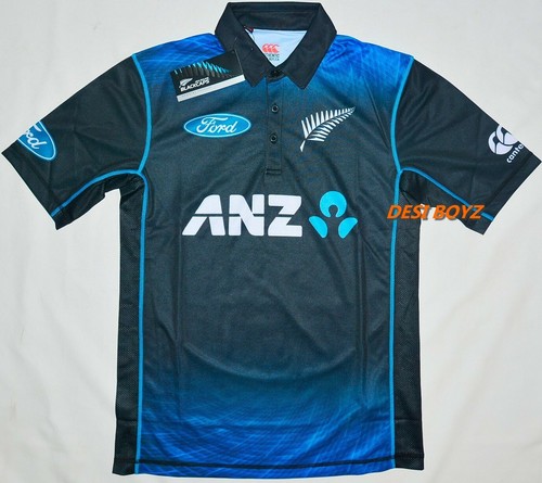 New Zealand Blackcaps Cricket Shirt NZ 