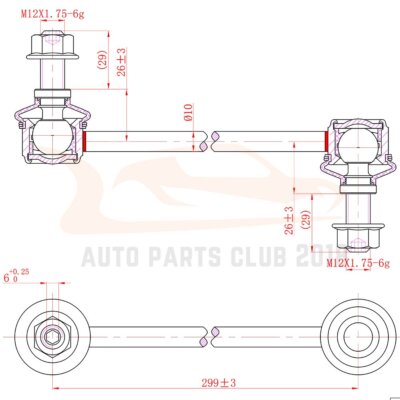 8Pcs For 2004-2012 Chevrolet Malibu Steering Control Arm Ball