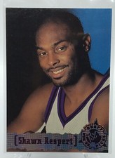SHAWN RESPERT, 1995-96 Topps Stadium Club RC, Card #332. Milwaukee Bucks.