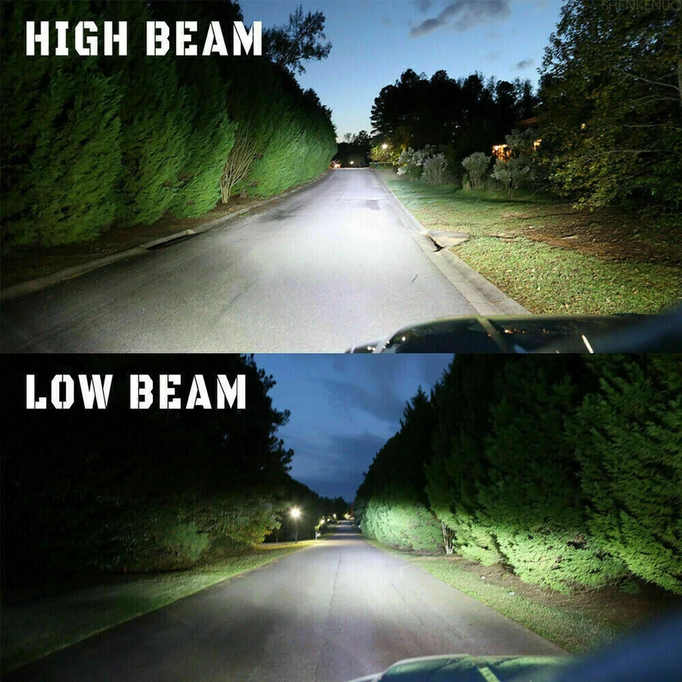 Para 2003 04 05 06 Chevy SSR branco 6000K lâmpadas de faróis de LED combo luzes de neblina LW - Imagem 2 de 4