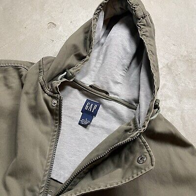Vintage Gap Anorak Jacket Army Pullover Hooded S Men's Vintage Gap Anorak Jacket Army Pullover Hooded S Men's