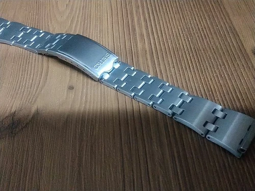 19mm watch band 80's Pogue Oyster replacement Bracelet 6139 KS fit seiko GS #2