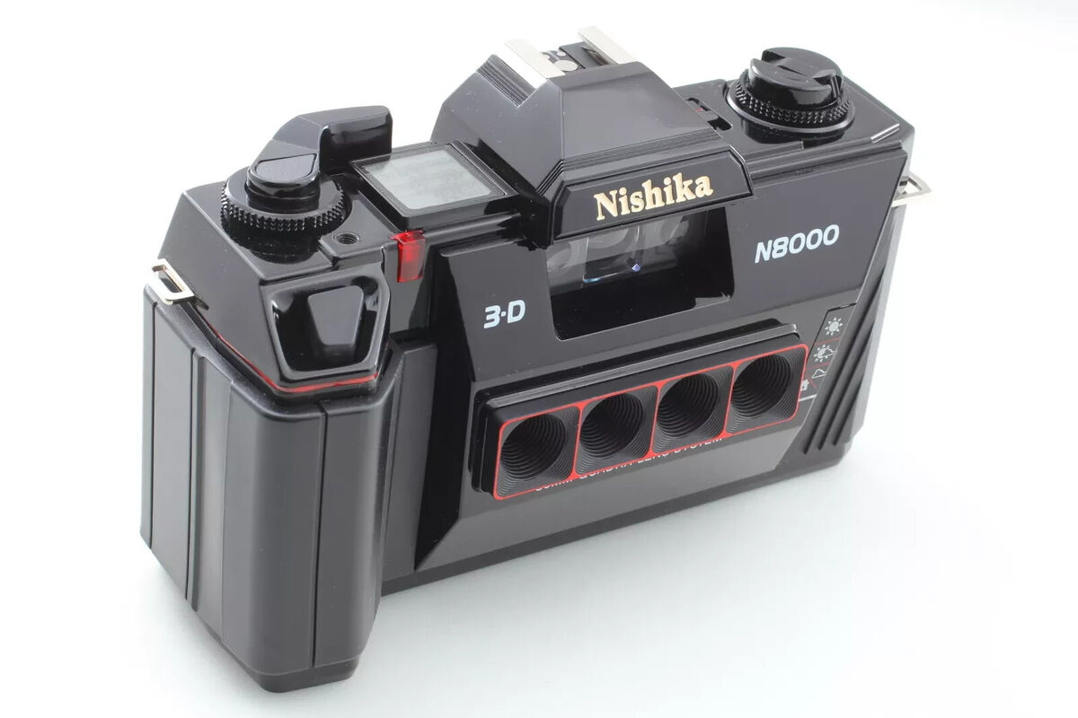 Nishika N8000 3D コンパクトカメラ Amazon.com : Nishika N8000 35mm 3-D Film Camera : Electronics