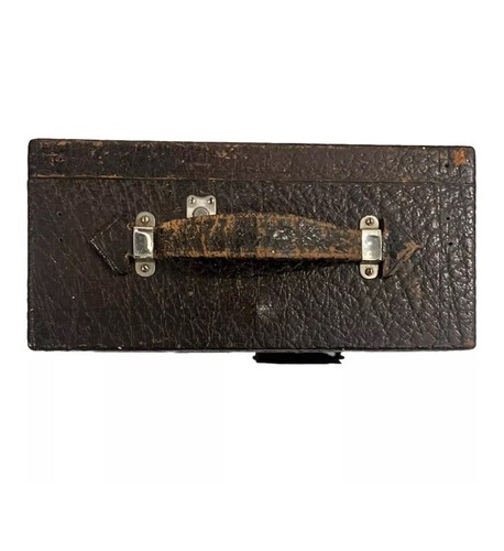 Cámara plegable Conley Safety 5x7 con estuche y 3 soportes de película de madera de caoba BONITA - Imagen 19 de 22