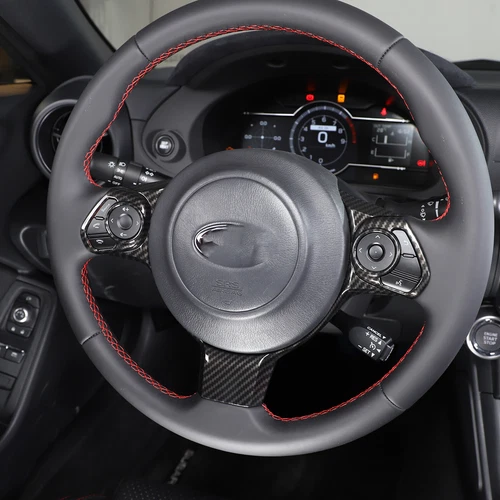 ABS Carbon Fiber interior Trim Cover Set Fits Toyota GR86 / Subaru BRZ 2022-2025 - Picture 40 of 48
