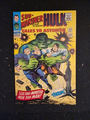 Tales To Astonish #83 (Marvel Comics 1966) VF Jack Kirby Sub-Mariner