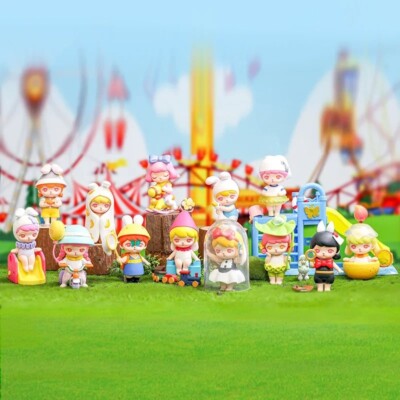 Bunny Playfulness Blind Box Mystery Figures Action Cute Toys Birthday Gift Doll