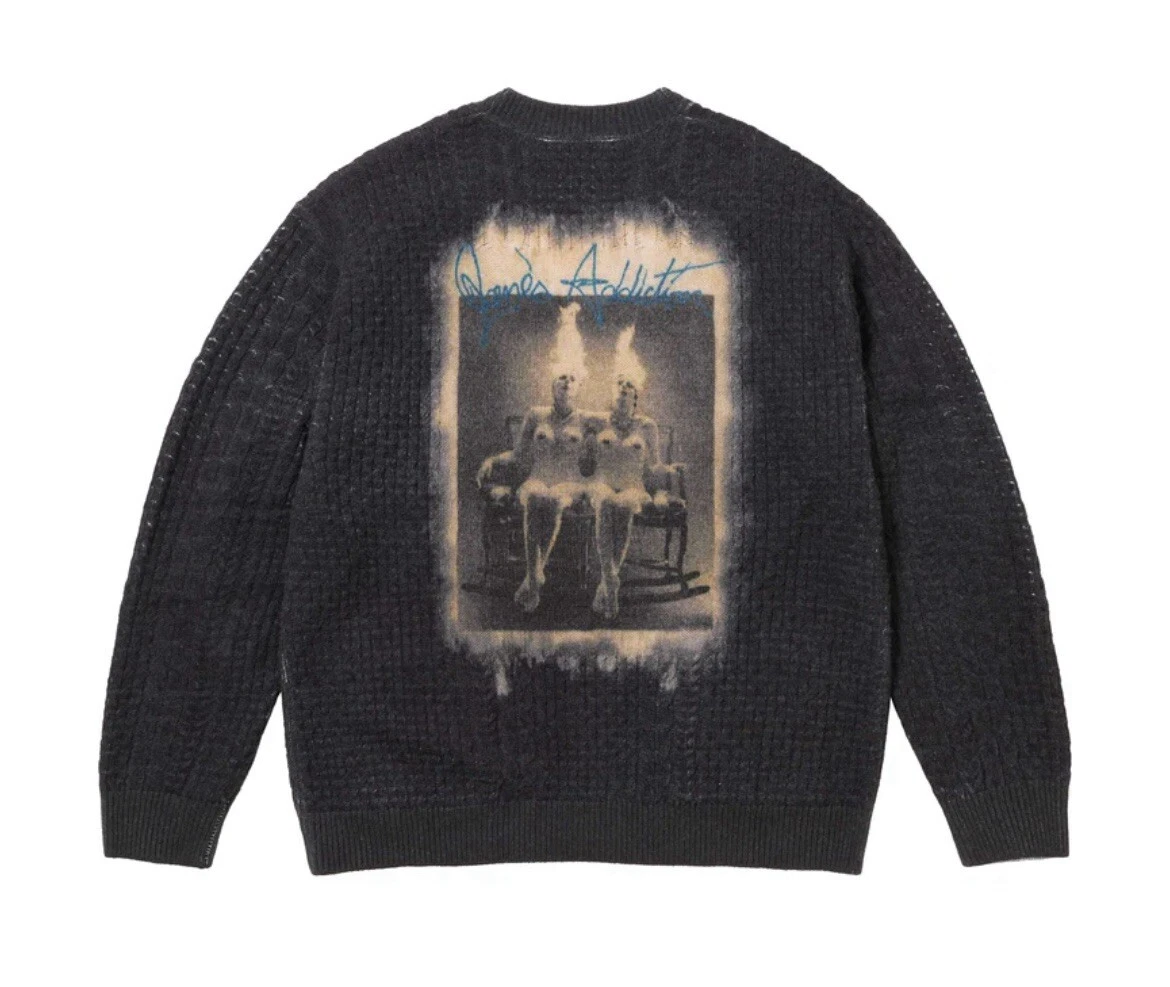 Cardigan noir taille moyenne Supreme Jane’s Addiction livraison gratuite ?