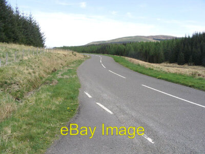 Foto 6x4 Die A702 Corriedoo Eine Langlaufstraße mit Forstwirtschaft beidseitig um 2007
