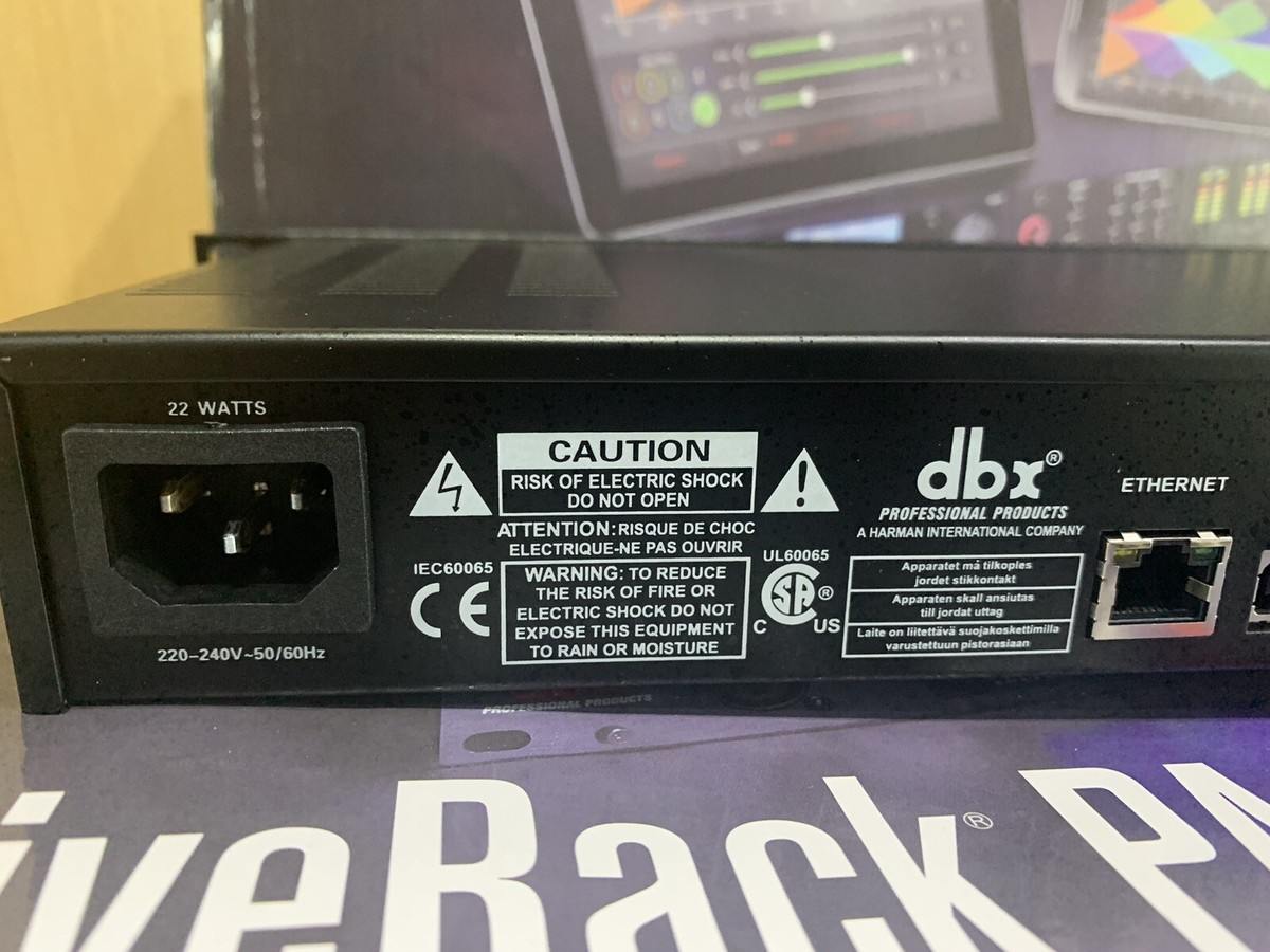 DBX DriveRack PA2 Complete Loudspeaker Management System + BBE 882