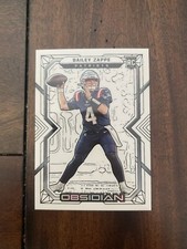 2022 Panini Obsidian Bailey Zappe White Contra 🔥CASE HIT SSP Patriots RARE