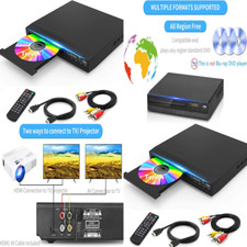 1080p Full HD DVD CD Player All Region HDMI RCA USB Digital Media Video PAL NTSC