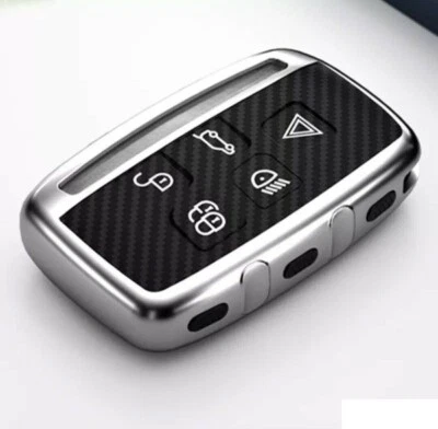 Silver Protective Key Cover Case Accessory for Range Rover Evoque Sport