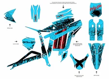 Graphics , Sticker Kit Decals Sting Vinyl Wrap MX Motorcross Talaria Sting R