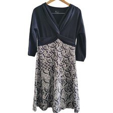 Title Nine Bliss Black Dress size Medium Athletic Athleisure