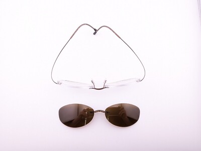 Silhouette Eyeglasses, Frames Only, 6576 40 6082, 52-17-140, Titanium, Austria