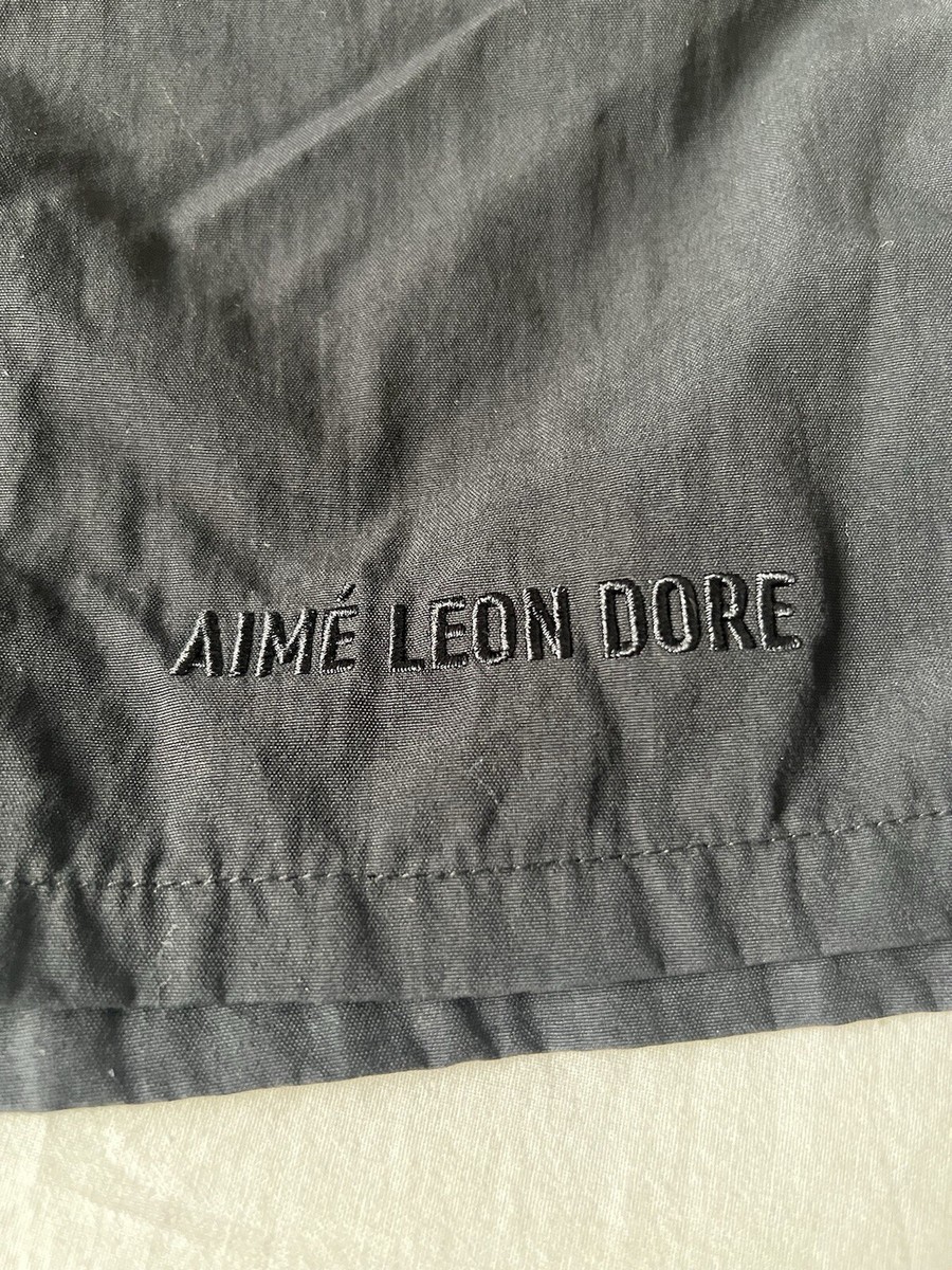 AIME LEON DORE Core Nylon SHORTS Mens szLarge, Black SS22 AIME LEON DORE Core Nylon SHORTS Mens szLarge, Black SS22