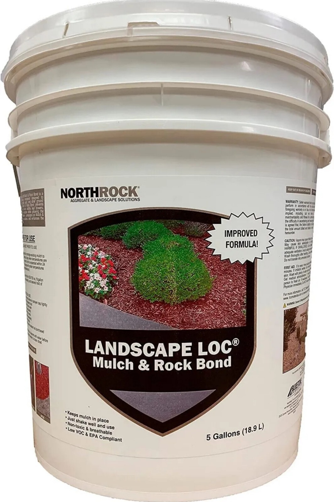 Landscape Loc Mulch & Rock Bond 5 Gallon Coverage up to 750 sq. ft
