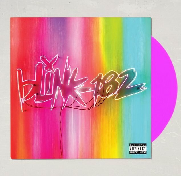 Blink 182 NINE Vinyl - NEON MAGENTA - New/Sealed! | eBay
