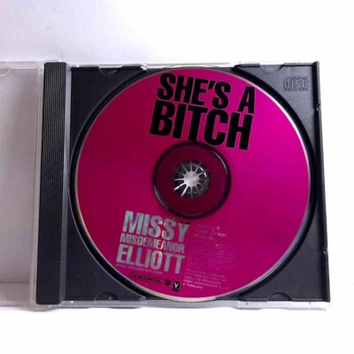Missy ''Misdemeanor'' Elliott   She's A Bitch (CD, Promo, US, 199, Eastwest) AF774