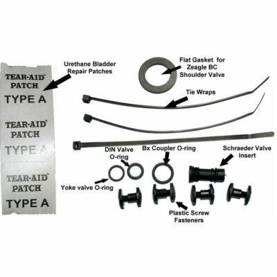 Zeagle BCD Reparaturteile Kit Zubehör Tauchen Buoyancy Compensators 345-0405