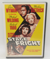 STAGE FRIGHT DVD MOVIE, JANE WYMAN, MICHAEL WILDING, RICHARD TODD, B&W, FS
