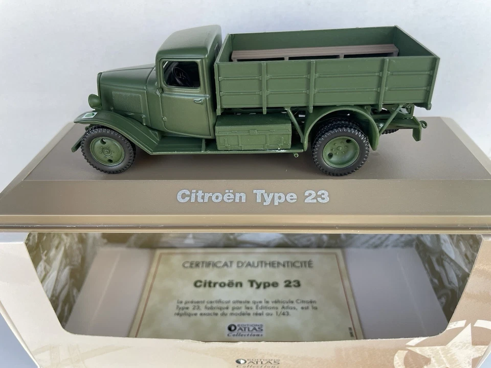 CITROEN TYPE 23 DE 1940 AU 1/43 SCALE 2690030 ATLAS - Photo 3/3