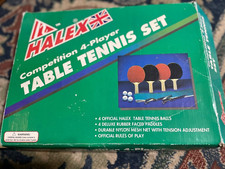 Halex Competition 4-player Table Tennis Set In Original Packaging