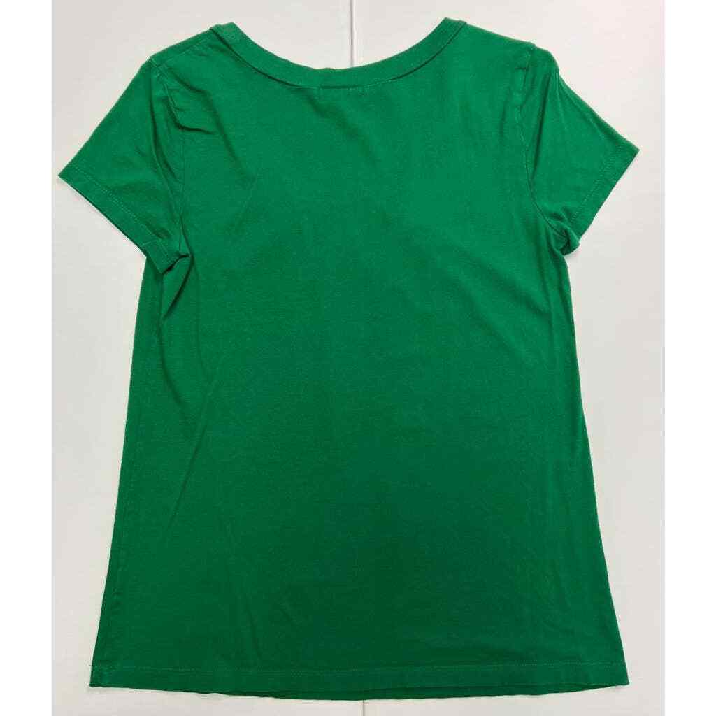 Daisy Fuentes Green Blouse - Short Sleeve - Size … - image 2