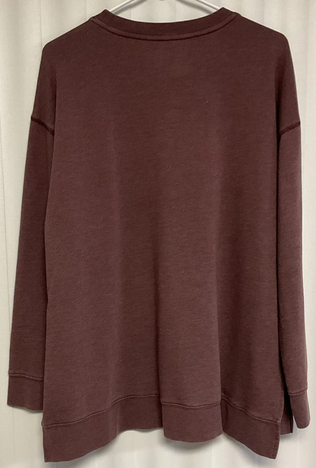 Moletom feminino Terra & Sky manga longa tamanho 14W. 8137B - Imagem 2 de 3