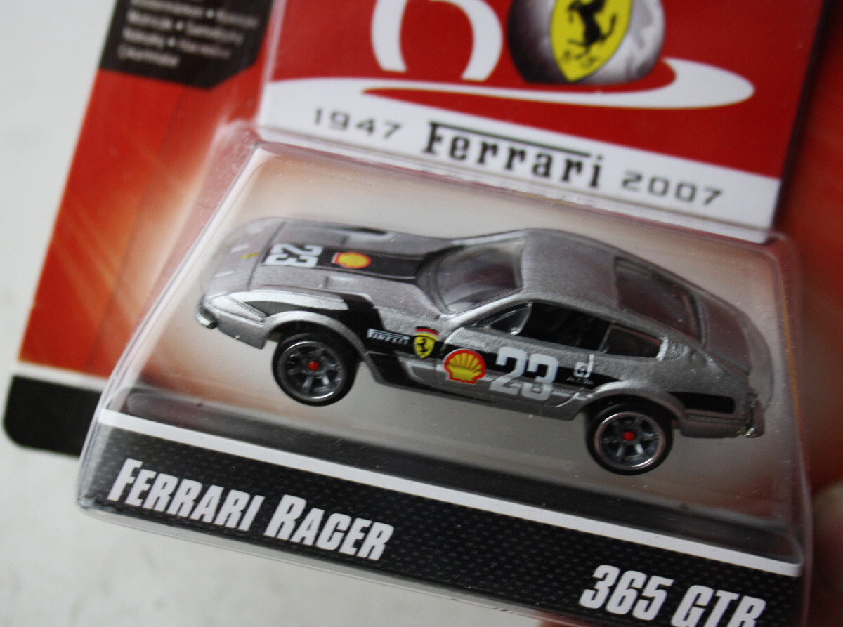 RARE 2007 HOT WHEELS 60 YEARS FERRARI RACER 365 GTB NEW SEALED