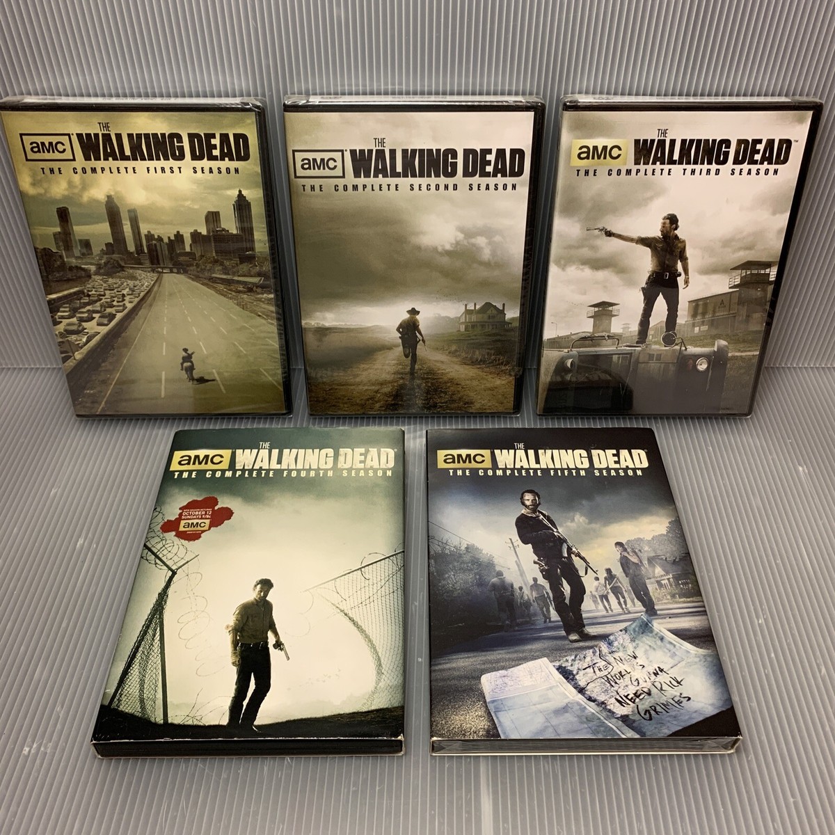 The Walking Dead: Complete Seasons 1 2 3 4 5 (DVD, 21 Total Discs