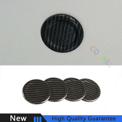 For Land Rover Defender 2020-2024 Carbon Fiber Inner Roof Microphone Cover Trim