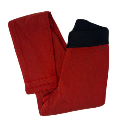 NEW GOLDSIGN Jem Woman s Skinny Leggings Pants Red sz 25 (28.5 Inseam)