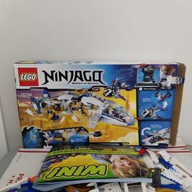 LEGO NINJAGO: Ninjacopter 70724 with Box Manual - INCOMPLETE READ