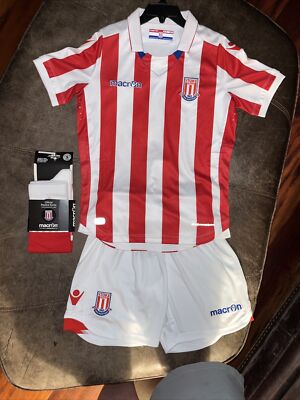 MAILLOT HOMME MACRON FC STOKE CITY 2016/2017 FOOTBALL