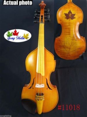 Baroque style SONG Master 4×4 strings 15'' Viola d'Amore good sound #11018