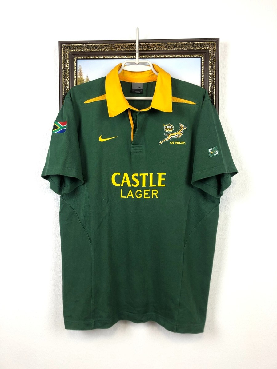 ウェア NIKE VTG South Africa Rugby Union Jersey Vintage Nike South Africa Rugby Jersey Shirt Rare Hype Mens Green